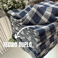Pano de Chão Xadrez - Kit com 6 Unidades 65x40 cm | Alta Absorção e Resistência para Limpeza Profunda - imagem 5