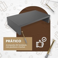 Suporte para Monitor em MDF 33cm - Design Moderno e Resistência Duradoura - imagem 5