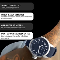 Relógio Champion Masculino Azul: Estilo e Resistência - imagem 2