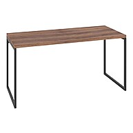 Mesa Escrivaninha Industrial Aço 150 Nogal/Preto – Estilo e Resistência - imagem 2