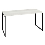 Mesa Escrivaninha Industrial 150cm Snow/Preto - Estilo e Resistência - imagem 2