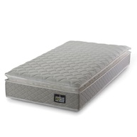 Colchão Solteiro Strong Pillow Top Espuma D45 88x188x24cm Bege - Conforto e Resistência para Até 150kg - imagem 2