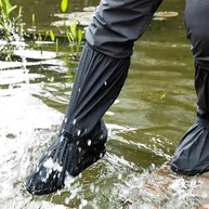 Polaina Capa De Chuva Bota Impermeável Para Sapatos Calçados Resistente Galocha Motociclista - imagem 3