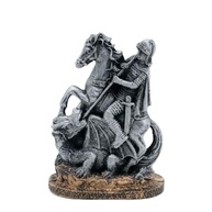 Imagem de São Jorge em Resina 14cm - Decoração Sagrada Resistente e Elegante - imagem 2