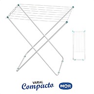 Varal de Chão Slim Mor: Compacto e Resistente! - imagem 2