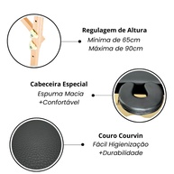 Maca Portátil 300Kg: Dobrável e Resistente! - imagem 2