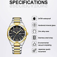 NAVIFORCE 9218: Relógio Masculino Elegante e Resistente - imagem 2
