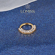 Piercing Argola Titânio G23 com Zircônia - Hipoalergênico e Resistente - imagem 2