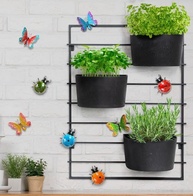 Joaninhas de Metal Coloridas - Decoração de Jardim Moderna e Resistente - imagem 4