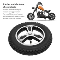 Pneu Cubo de Roda 12" para Scooter Elétrica e Mini Moto: Borracha Resistente e Liga de Alumínio - imagem 5