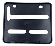 Suporte Protetor Moldura Placa Moto Mercosul Plástico Resistente - imagem 1