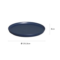 Conjunto com 6 Pratos Raso Neo Boreal 27cm - Porto Brasil | Resistente e Elegante - imagem 4