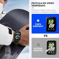 Simpway Capa com Película Galaxy Fit3: Proteção Total Transparente e Resistente - imagem 4