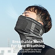 Máscara ROCKBROS para Ciclismo: Proteção Solar e Respirabilidade - imagem 2