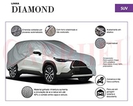 Capa Automotiva SUV XG Impermeável Forrada e Respirável - Proteção Total! - imagem 3