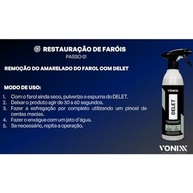 Kit Completo Polimento e Vitrificação para Restauração de Faróis Vonixx - imagem 3