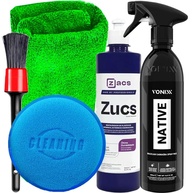 Kit Completo Vonixx Native Spray + Zucs Restaurador e Acessórios Karbox para Detalhamento Automotivo - imagem 1