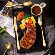 Conjunto de Talheres em Aço Inoxidável 24 Peças com Estojo - Ideal para Casa, Restaurante e Presentes - imagem 3
