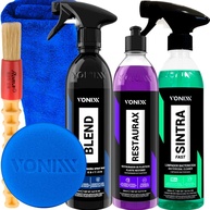 Kit Completo Vonixx para Lavagem Automotiva: Sintra Fast, Restaurax e Blend Spray Black Edition - imagem 1