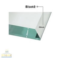 Espelho Decorativo Retangular 60x40cm com Bisotê | Vidro 4mm | Ideal para Sala, Quarto, Banheiro ou Cozinha - imagem 5
