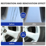 Tinta de Retoque Dourada Champanhe para Aros - Reparo Fácil de Arranhões Automotivos - imagem 5