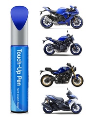 Tinta de Retoque para Moto Yamaha - Azul Arroxeado Metálico C (Team Blue) | Reparo Profissional e Duradouro - imagem 1