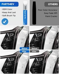 Tinta de Retoque Branca GAZ/WA8624 Summit - Compatível com Cadillac Exact Match - imagem 3