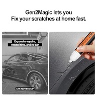 Kit de Retoque para Ford Carbonized Gray M7 - Caneta de Tinta com Revestimento Transparente e Acessórios para Reparos Profissionais - imagem 5