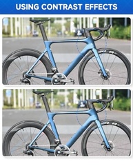 Tinta de Retoque Cinza Azul #586b7a para Quadros de Bicicleta Giant - Reparo Profissional de Arranhões e Lascas - imagem 4