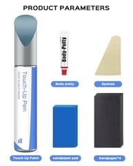 Kit de Reparo de Tinta Cáqui Cinza PAF para Subaru - Caneta de Retoque DIY com Cor Exata - imagem 3