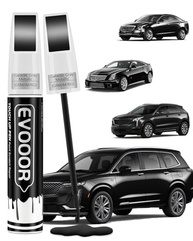 Tinta de Retoque Cinza Metálico Galáctico G6M/A618G para Cadillac - Caneta 2 em 1 com Microaplicadores - imagem 2