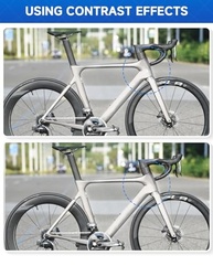 Tinta de Retoque para Bicicleta Giant - Cor #D0D0D0 Brilhante - Reparo de Arranhões e Lascas - imagem 4