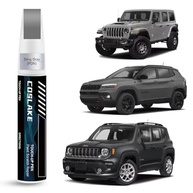 Tinta de retoque de carro (Sting Gray(PDN)) para Jeep, kit de reparo de arranhões de pintura de carro, solução rápida e fácil de reparar, caneta removedor de arranhões 2 em 1 com cor matched - imagem 2
