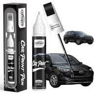 Caneta de Retoque para Carro - Ágata Preta Metálica Ford 2 em 1 com Pincel e Ponta de Caneta - imagem 2