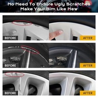 Tinta de Retoque de Roda Preto Brilhante - Kit Profissional para Reparos Rápidos e Fáceis - imagem 3