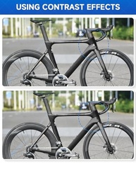 Tinta de Retoque para Bicicleta Giant Preta Acetinada - Cor Exata para Reparos Profissionais - imagem 4