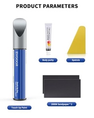 Midnight Silver Metallic Tinta de Retoque para Tesla - Kit DIY Curb Rash Repair - imagem 4