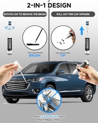 Tinta de Retoque Chevrolet Exact Match 2 em 1 - Reparo de Lascas e Arranhões com Aplicadores Ultrafinos - imagem 3