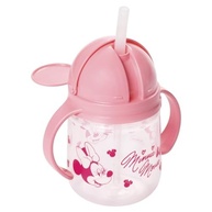 Caneca de Treinamento com Canudo Retrátil Minnie Rosa 350ml - Segura, Lúdica e Livre de BPA - imagem 5