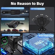 Carregador Automotivo 100W 4 em 1: Rápido e Retrátil! - imagem 4