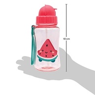 Garrafinha Frutti Melancia Buba - 400ml com Canudo Retrátil e Proteção Flip-Top - imagem 4