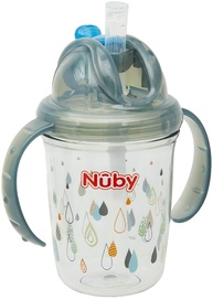 Copo Nûby Tritan com Alça e Canudo Retrátil - Seguro, Prático e Moderno - imagem 1