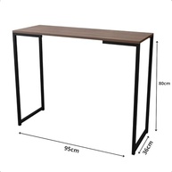 Aparador Buffet Retro Estilo Industrial Luxo com Pés de Aço e MDF Amadeirado - imagem 3