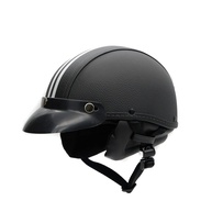 Capacete Coquinho Retrô BR101: Estilo Vintage Premium para Bike Elétrica, Scooter e Skate - imagem 1
