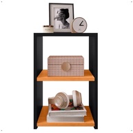 Mesa de Cabeceira Moderna com Nicho - Design Compacto e Estilo Retrô - imagem 5