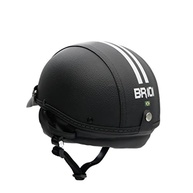 Capacete Coquinho Retrô BR101: Estilo Vintage Premium para Bike Elétrica, Scooter e Skate - imagem 4