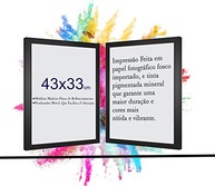 Quadro Decorativo Retro Gamer - Poster de Jogos Nostálgicos 42x32cm com Vidro Cristal - imagem 5