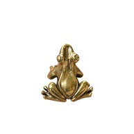 Estátua de Sapo Criativo Retrô - Decoração de Mesa com Charme Animal - imagem 1