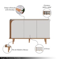 Buffet Village 1,36m: Elegância Retrô! - imagem 2