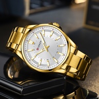 Relógio Masculino CURREN 8424: Elegância Retro - imagem 2